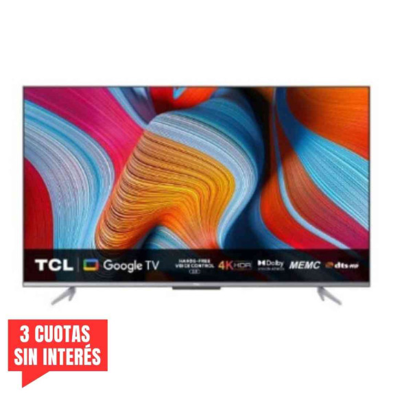 Smart Tv Led TCL 75" 4K L75P725 Android Hdr